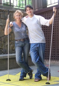 Standing for a Photo